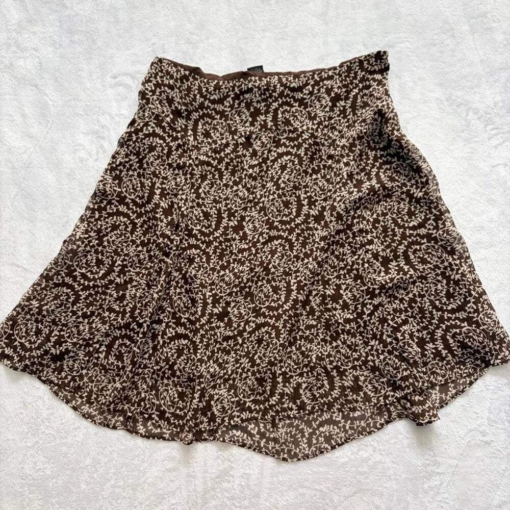 George Brown Floral Midi Skirt size 16 Office Siren Workwear Corporate Preppy